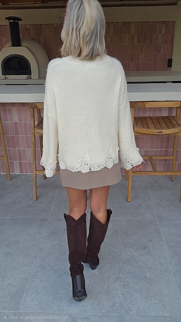 VIVIAN knit ecru