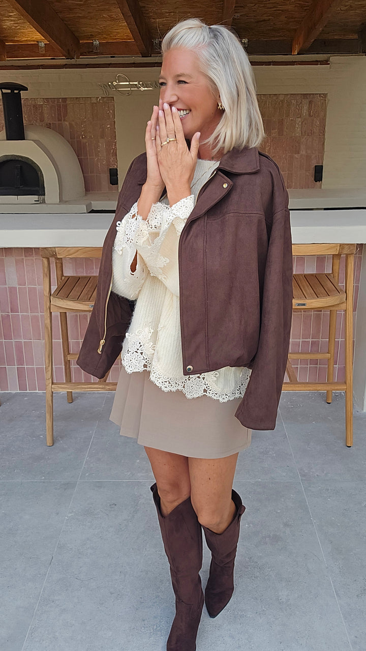 VIVIAN knit ecru