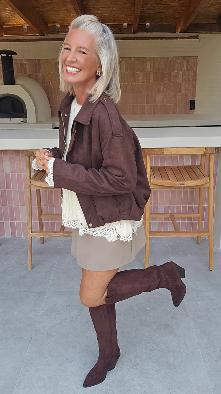 VIVIAN knit ecru