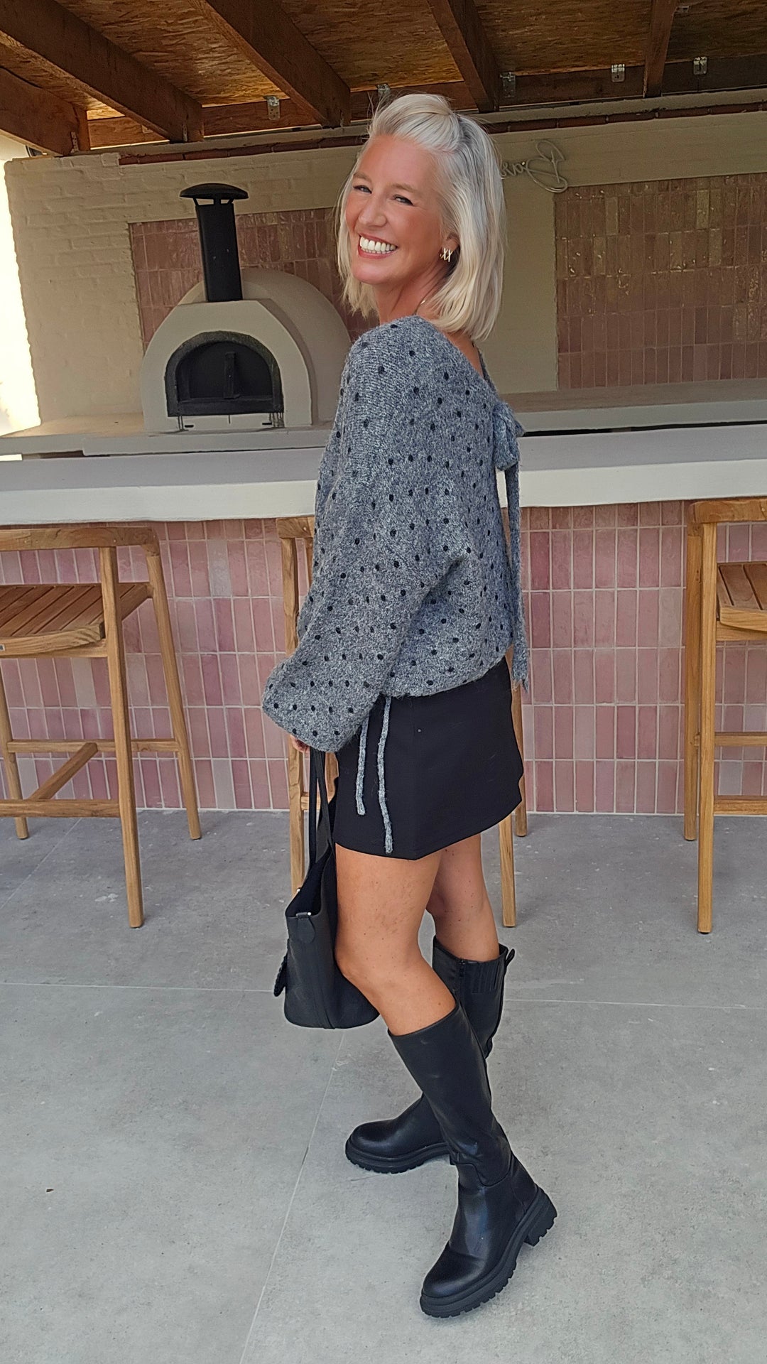 MADÉLAINE knit grey