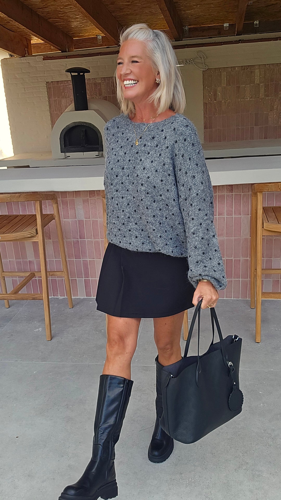 MADÉLAINE knit grey