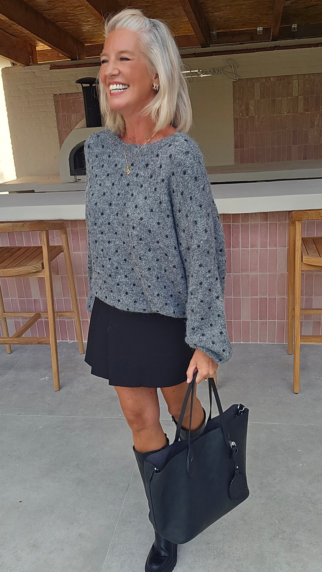 MADÉLAINE knit grey