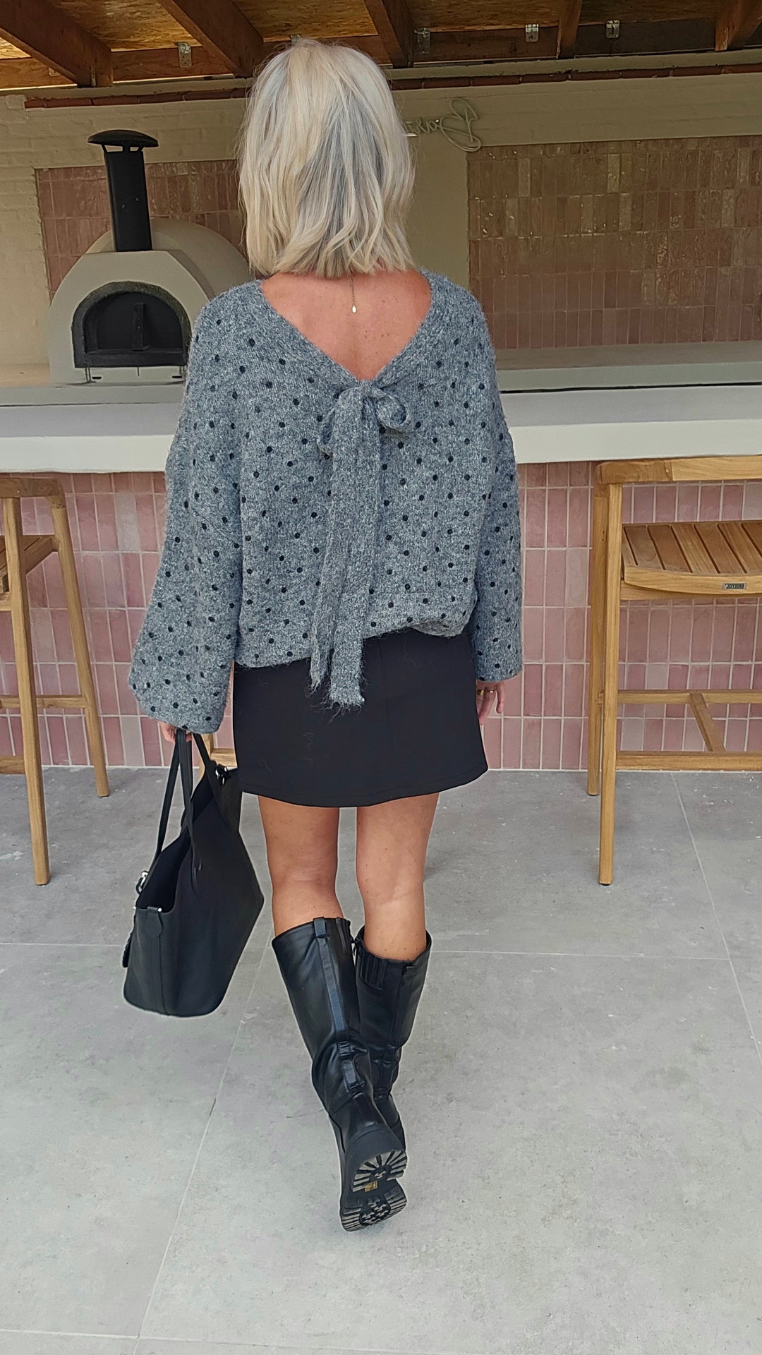 MADÉLAINE knit grey