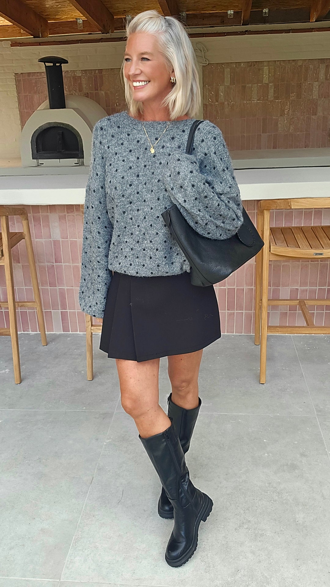 MADÉLAINE knit grey