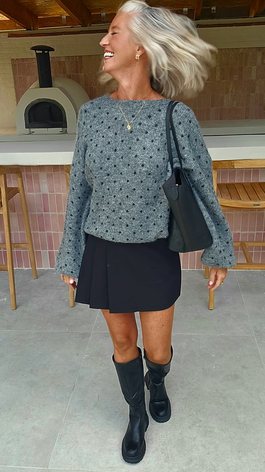 MADÉLAINE knit grey