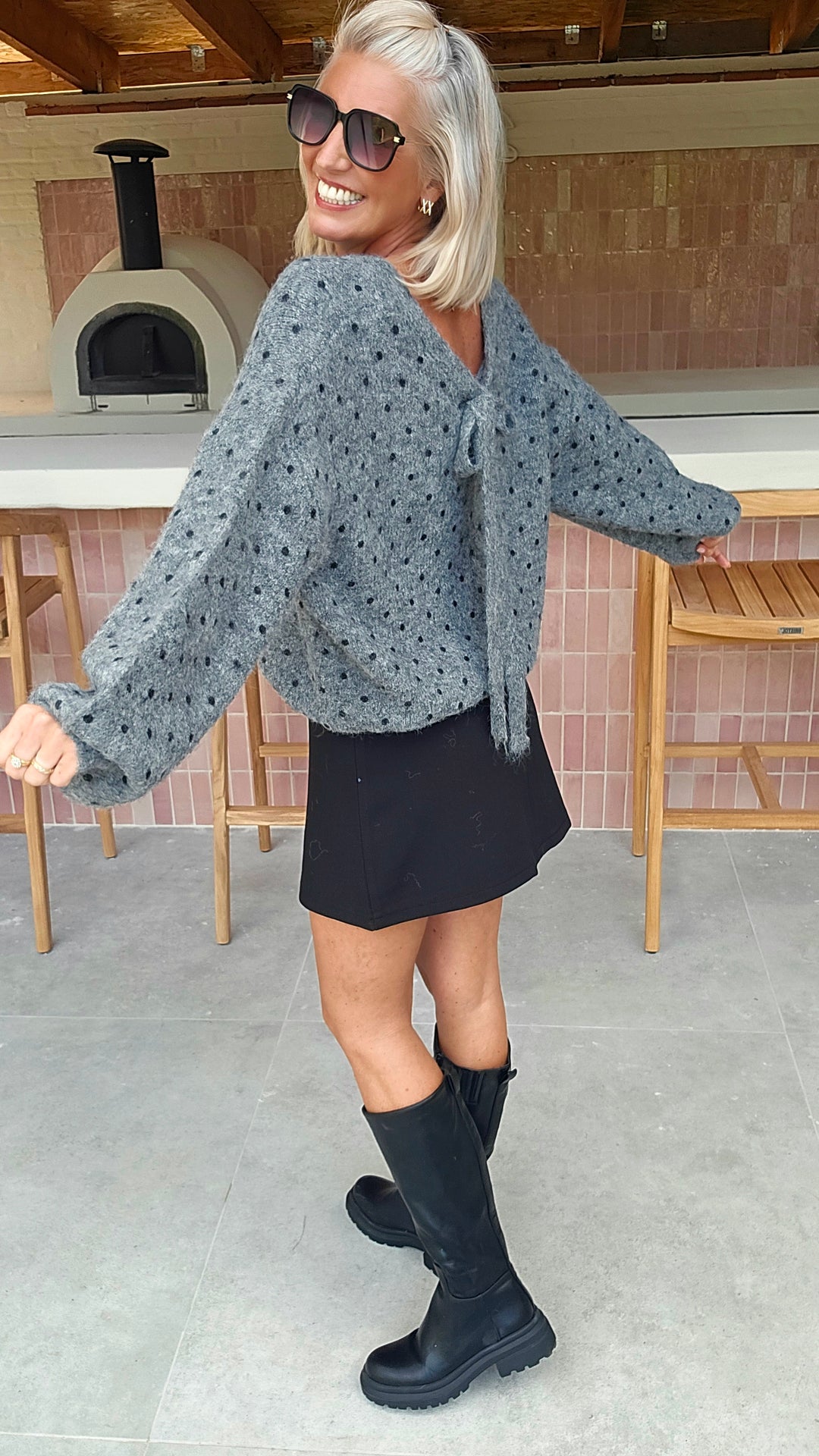 MADÉLAINE knit grey