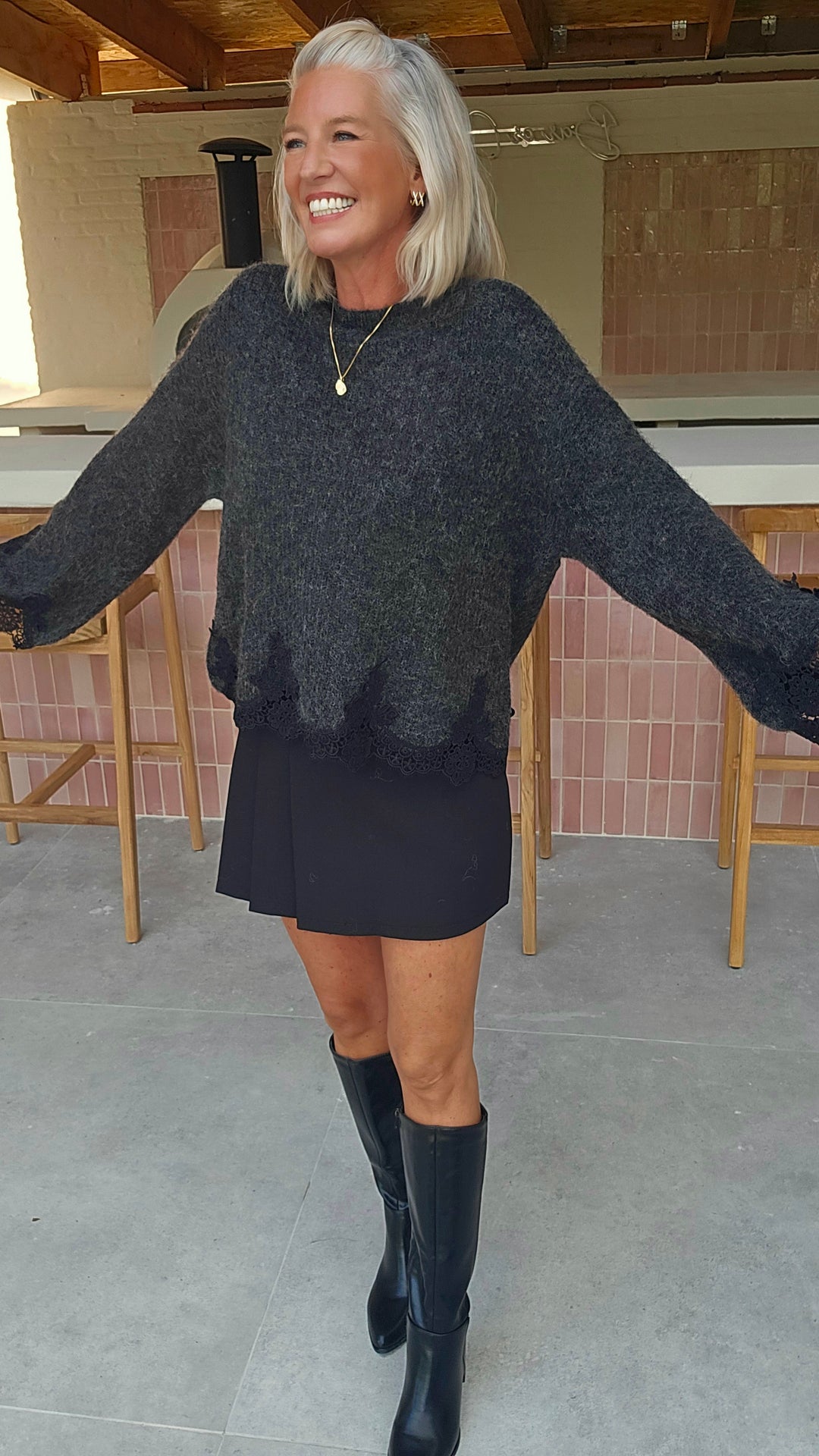 SIENNA skort black