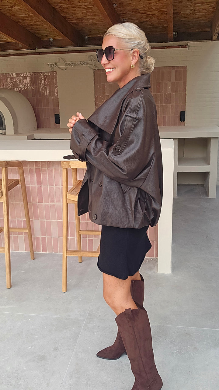 LEANNE jacket chocolat