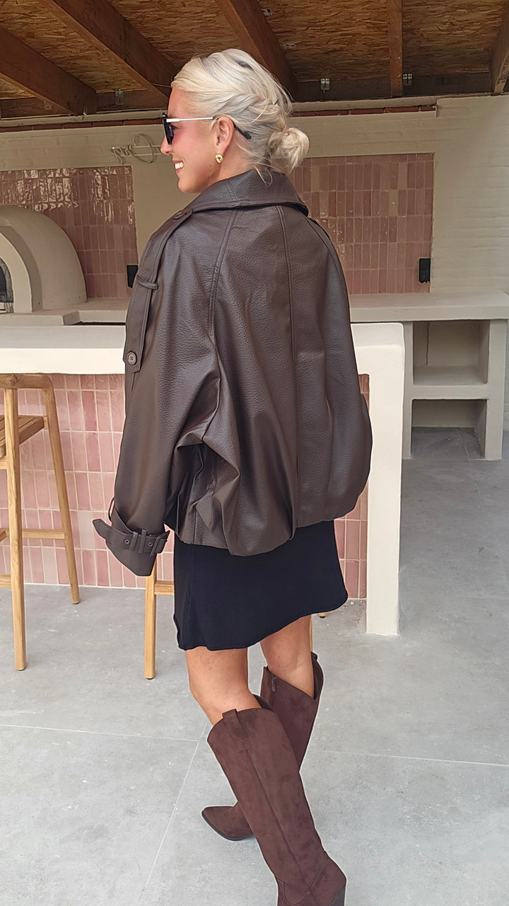 LEANNE jacket chocolat