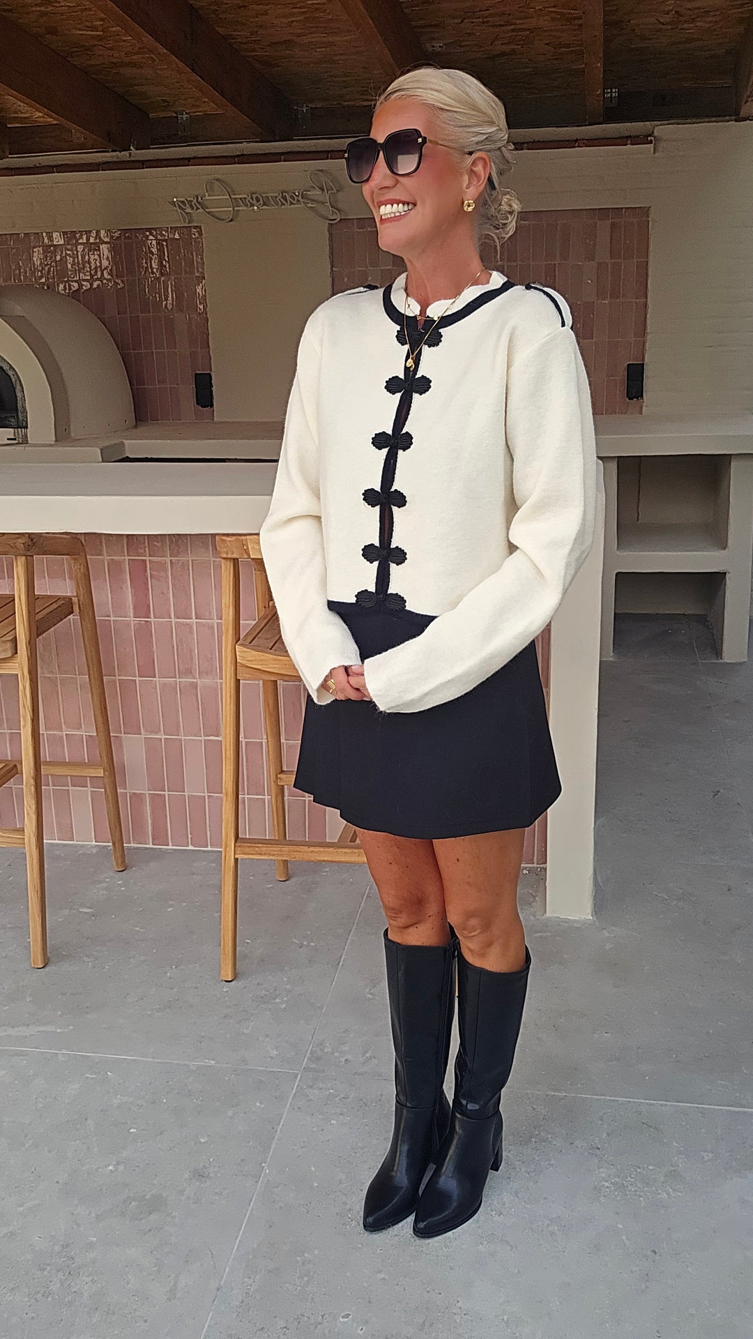 HAYLEY cardigan white
