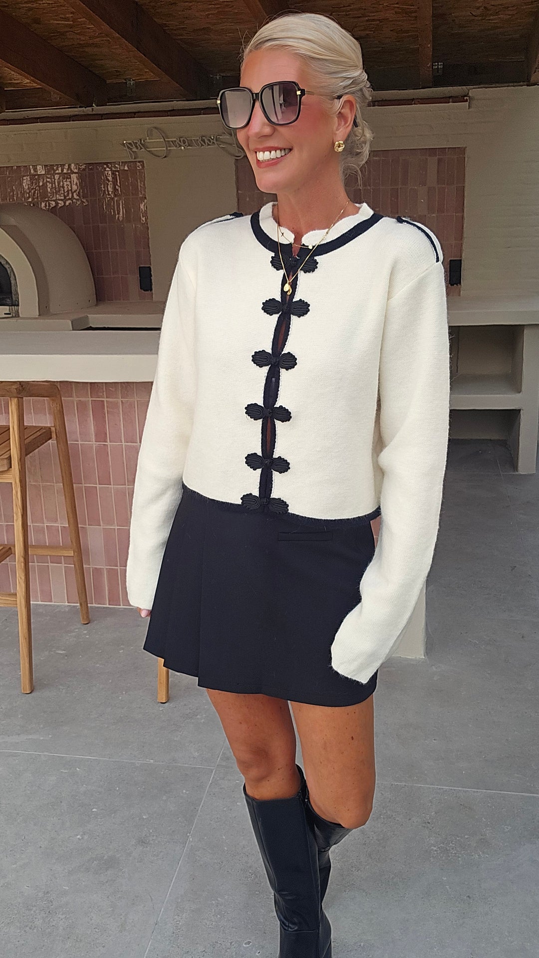 HAYLEY cardigan white