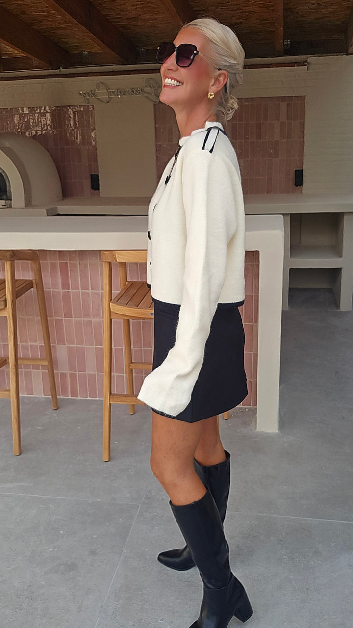 HAYLEY cardigan white