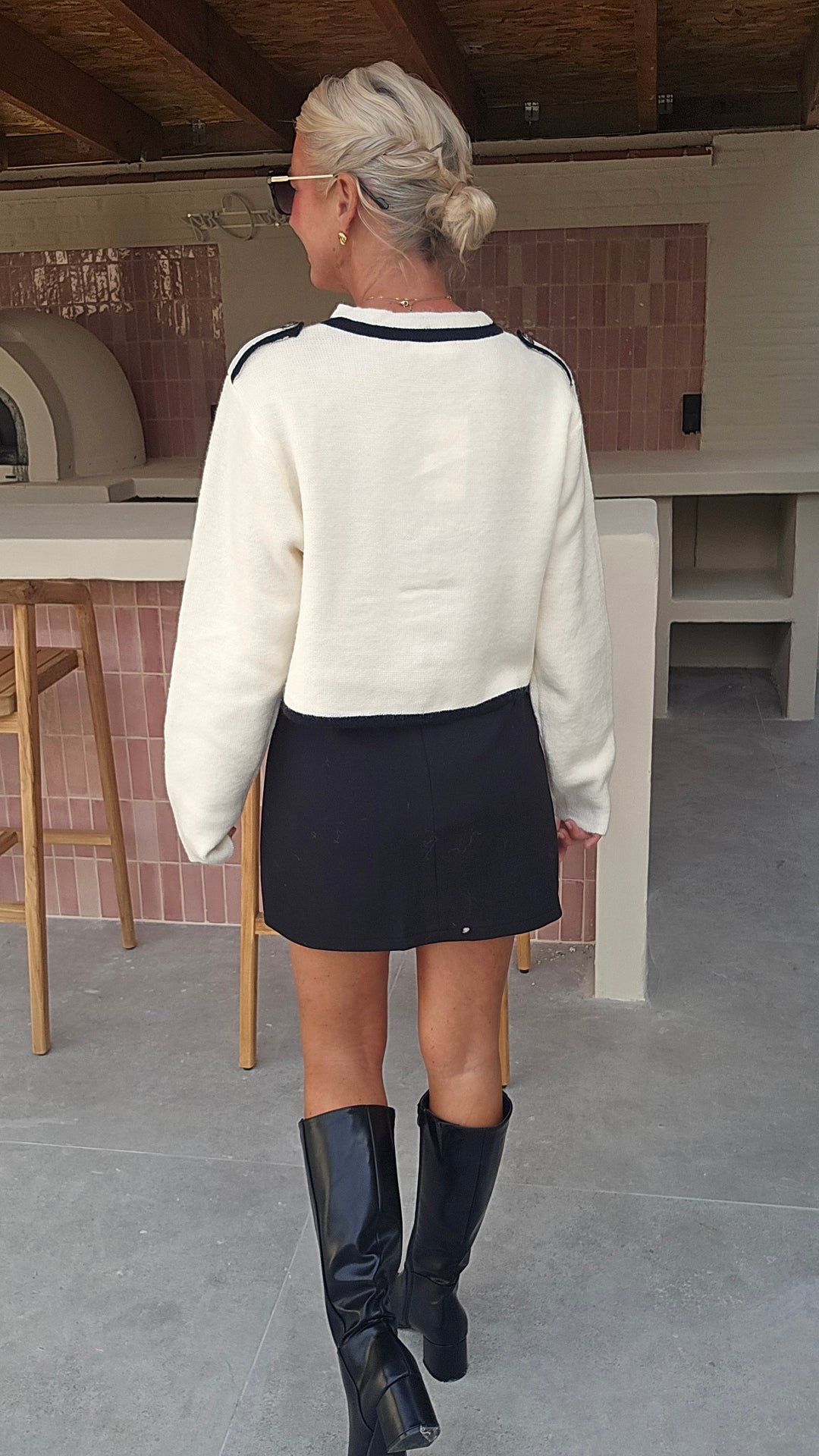 HAYLEY cardigan white