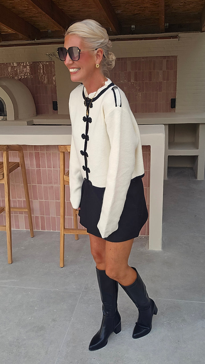 HAYLEY cardigan white