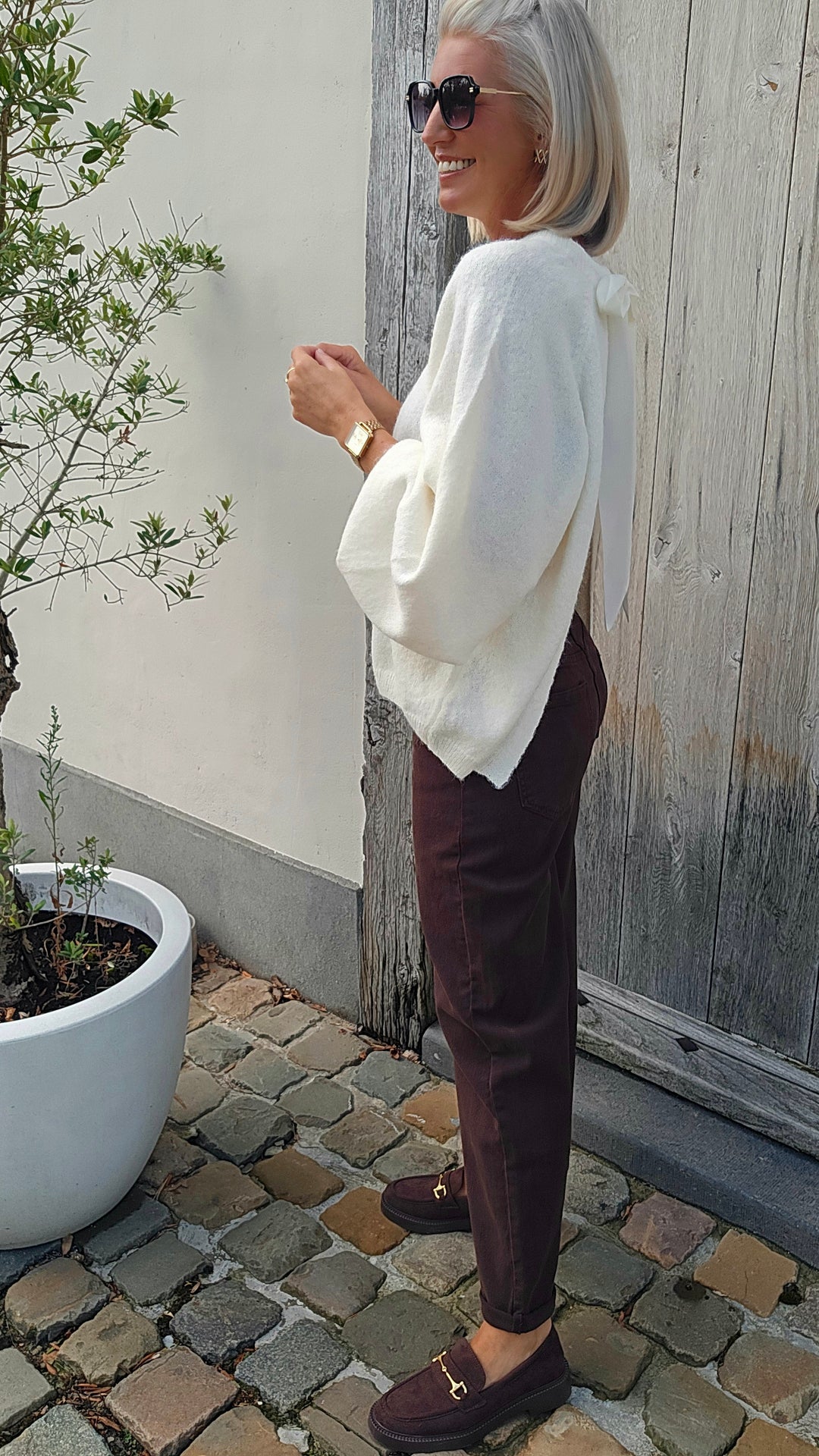 CLEO knit ecru
