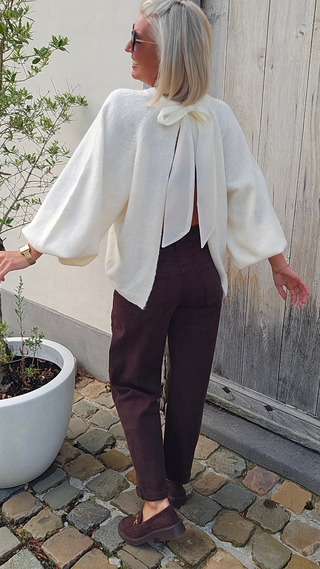 CLEO knit ecru