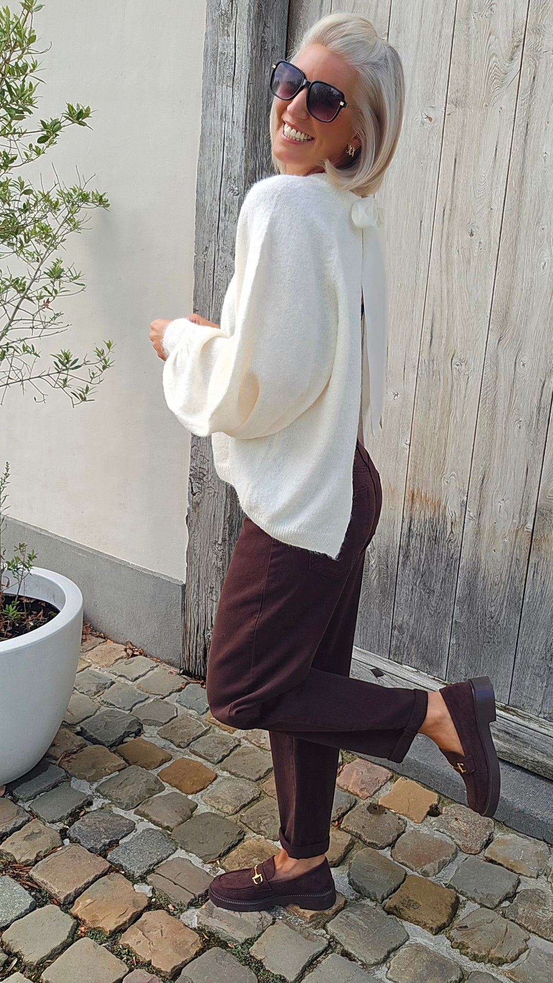 CLEO knit ecru