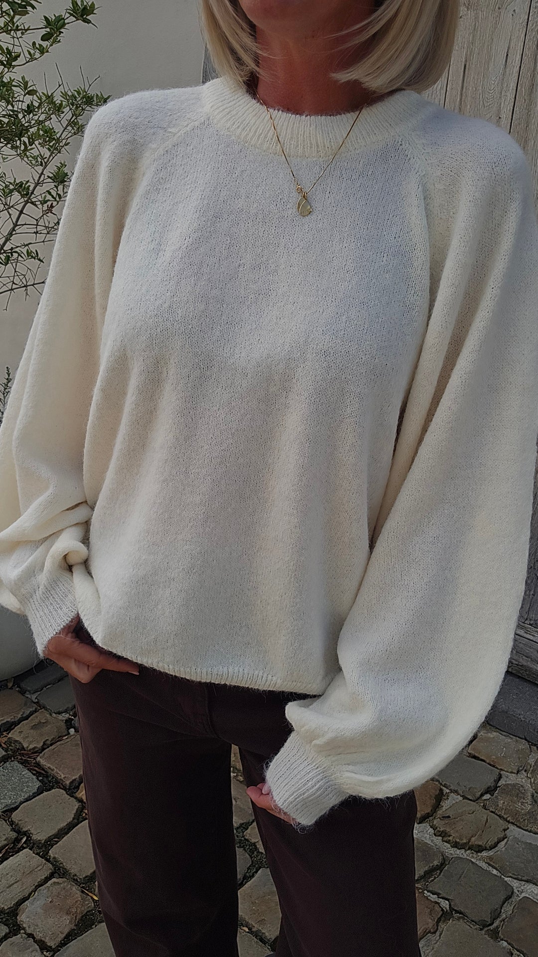 CLEO knit ecru