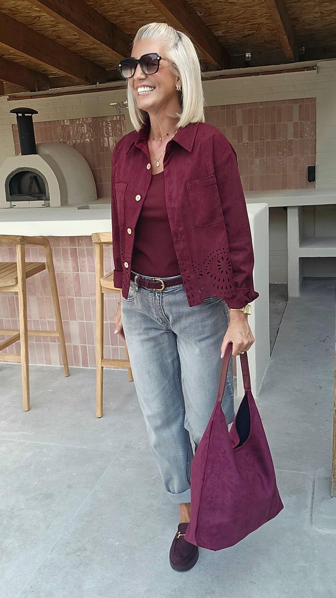 EMMY suede jacket