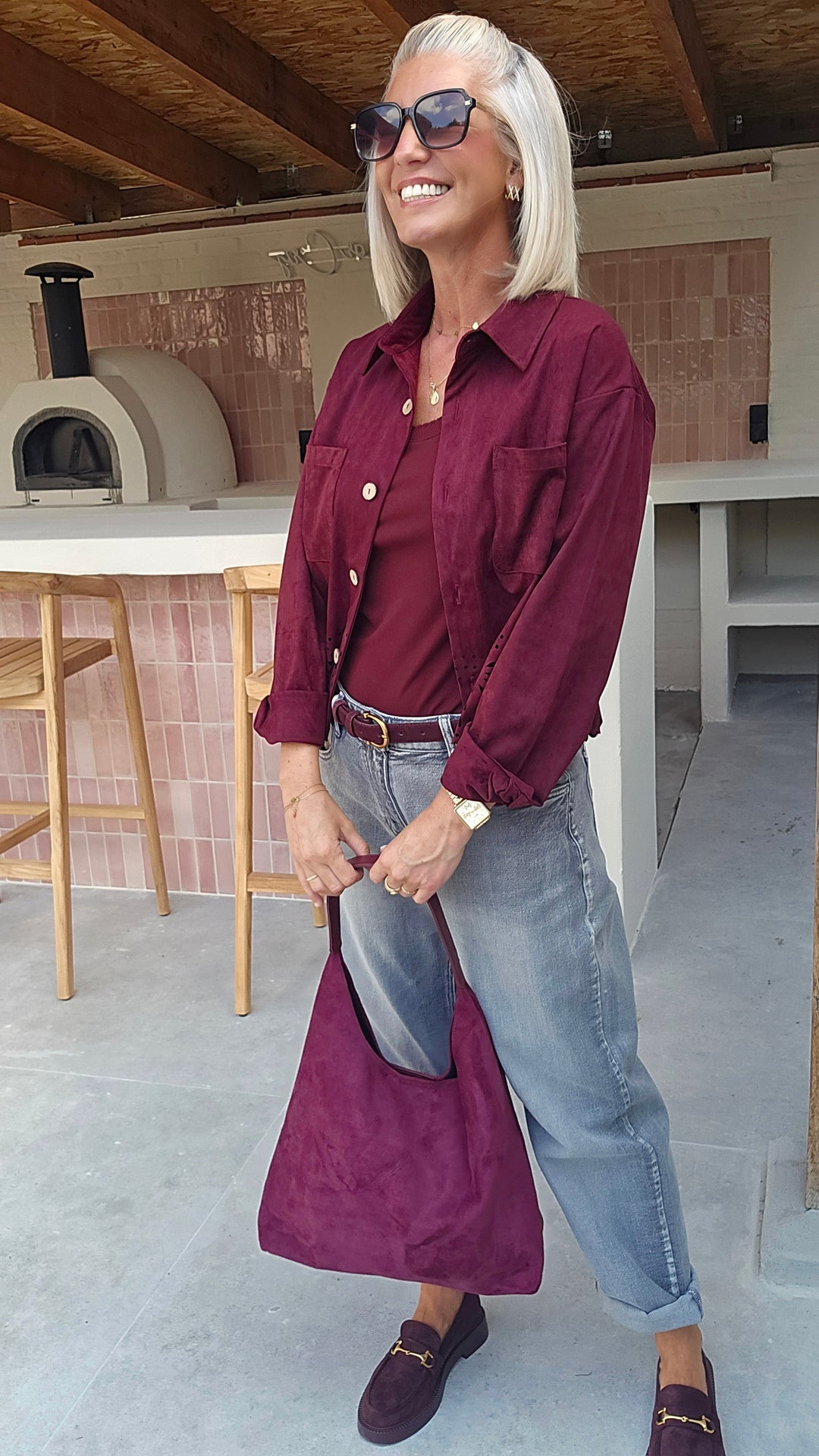 EMMY suede jacket