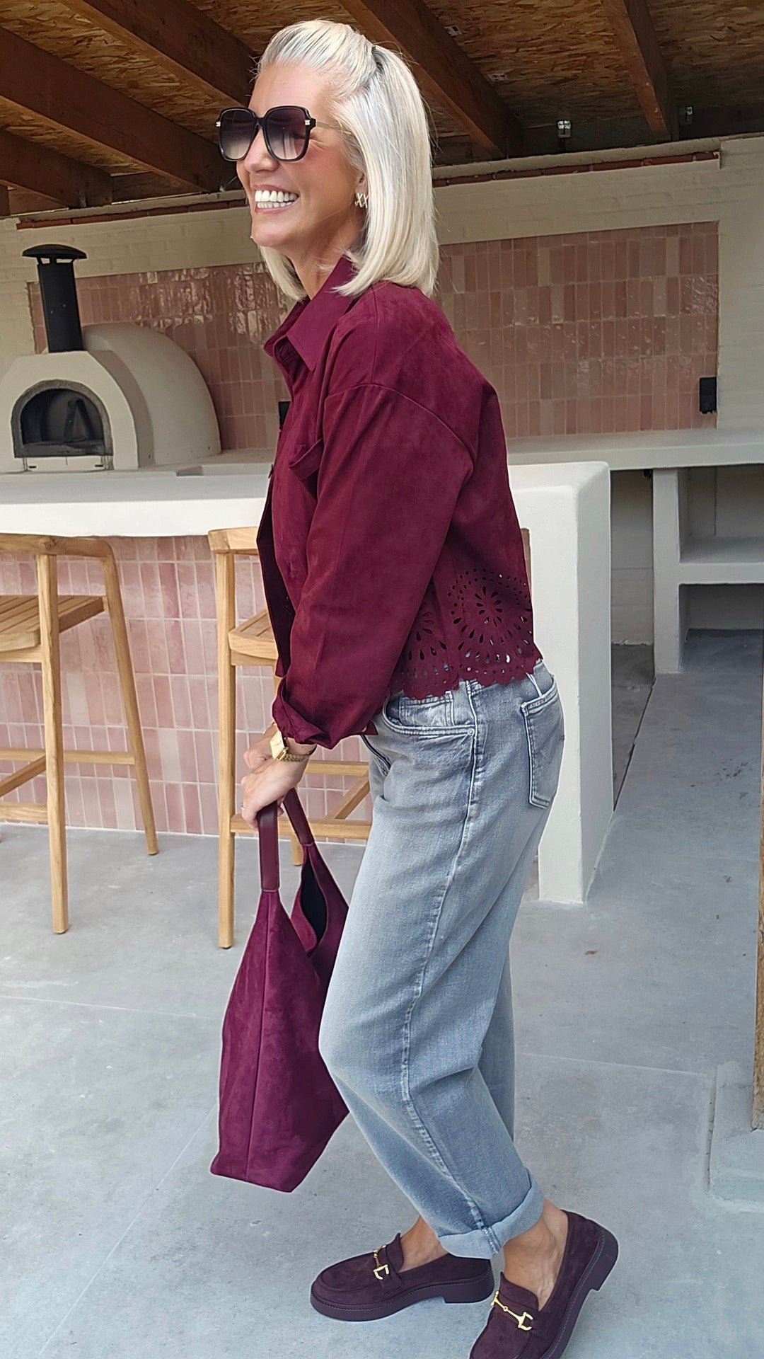 EMMY suede jacket