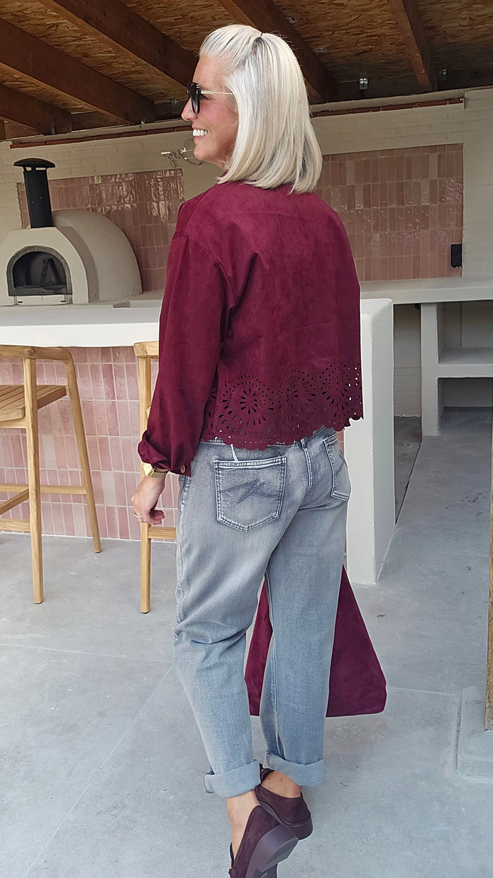 EMMY suede jacket