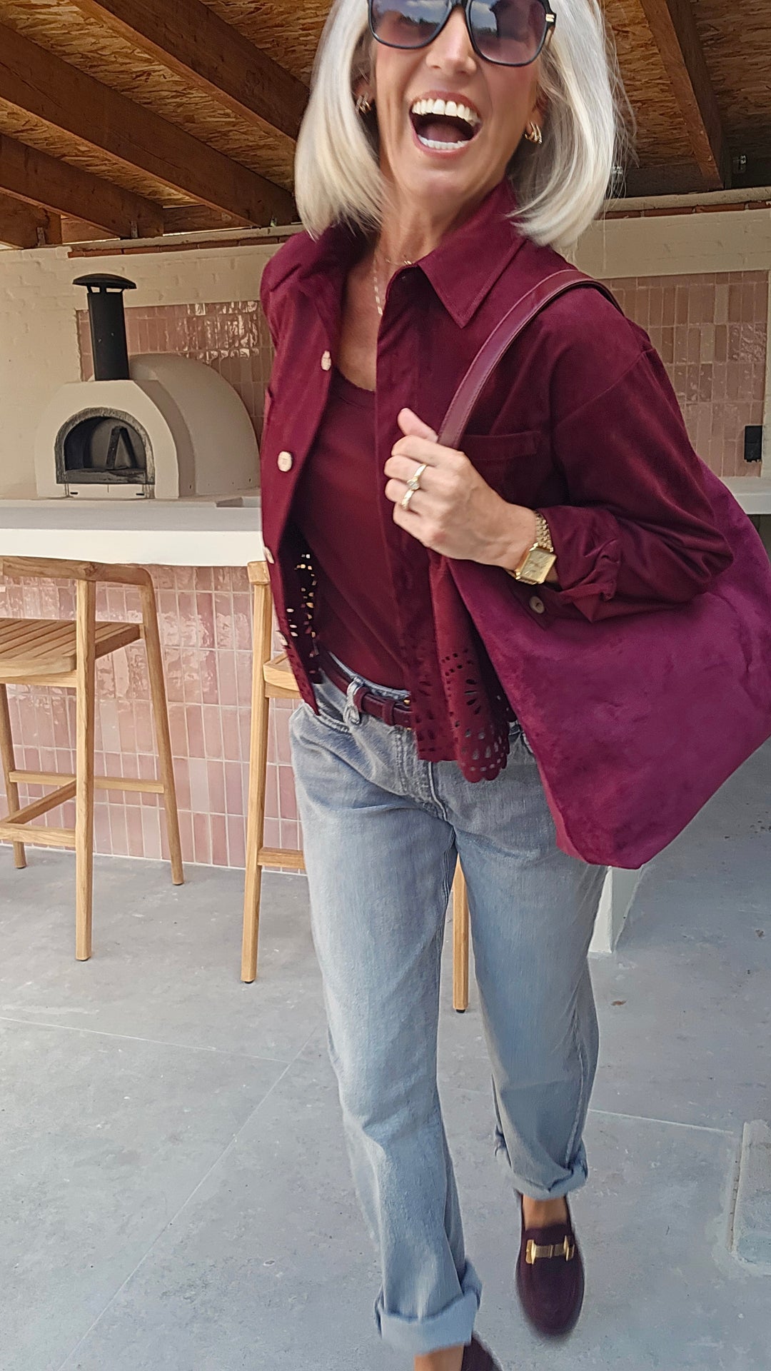EMMY suede jacket