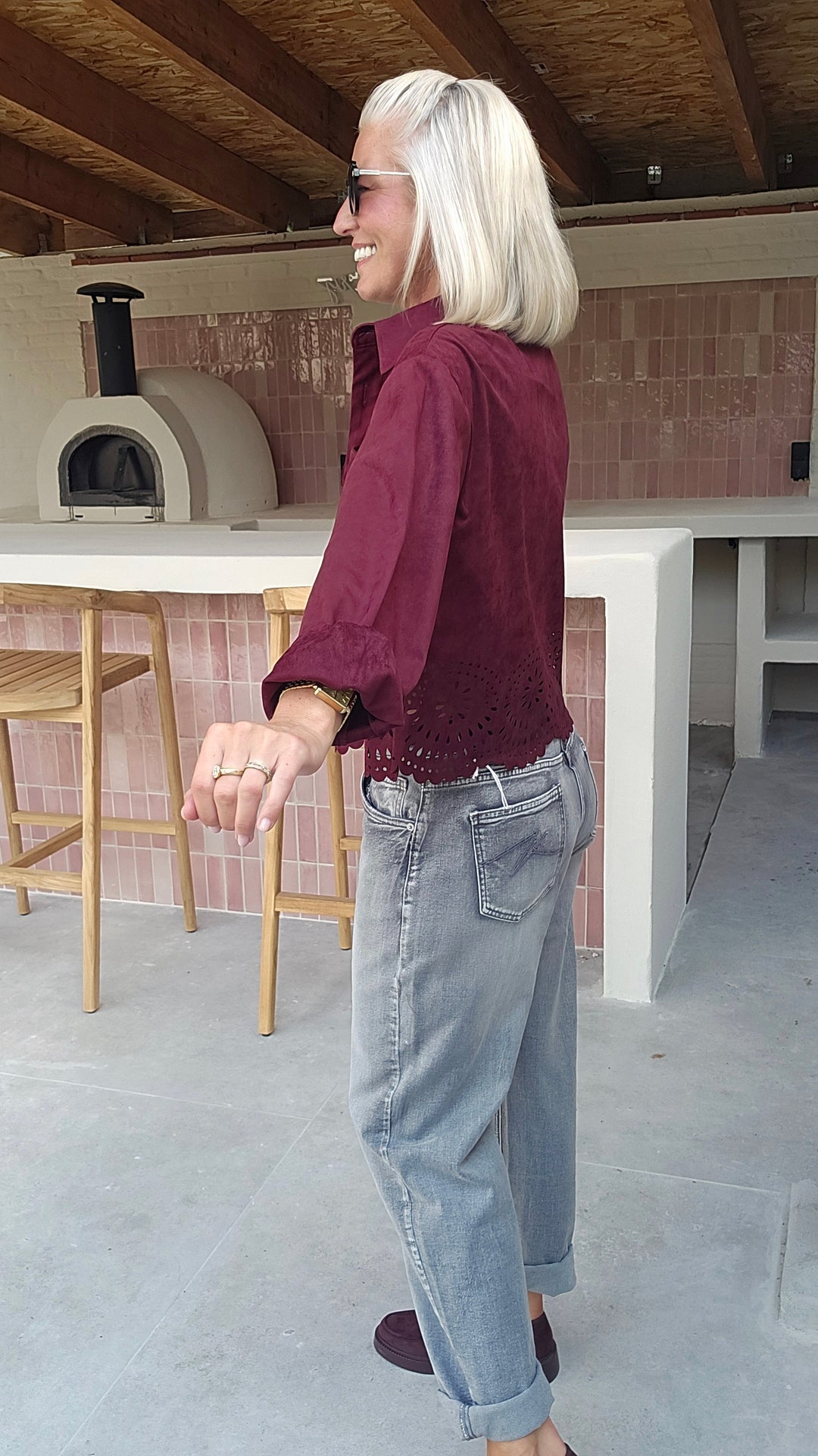 EMMY suede jacket