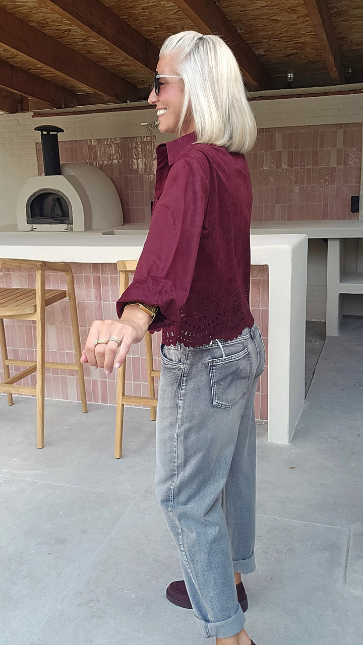 EMMY suede jacket