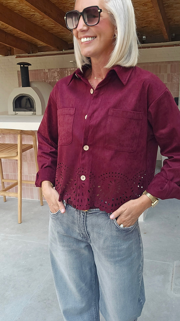 EMMY suede jacket