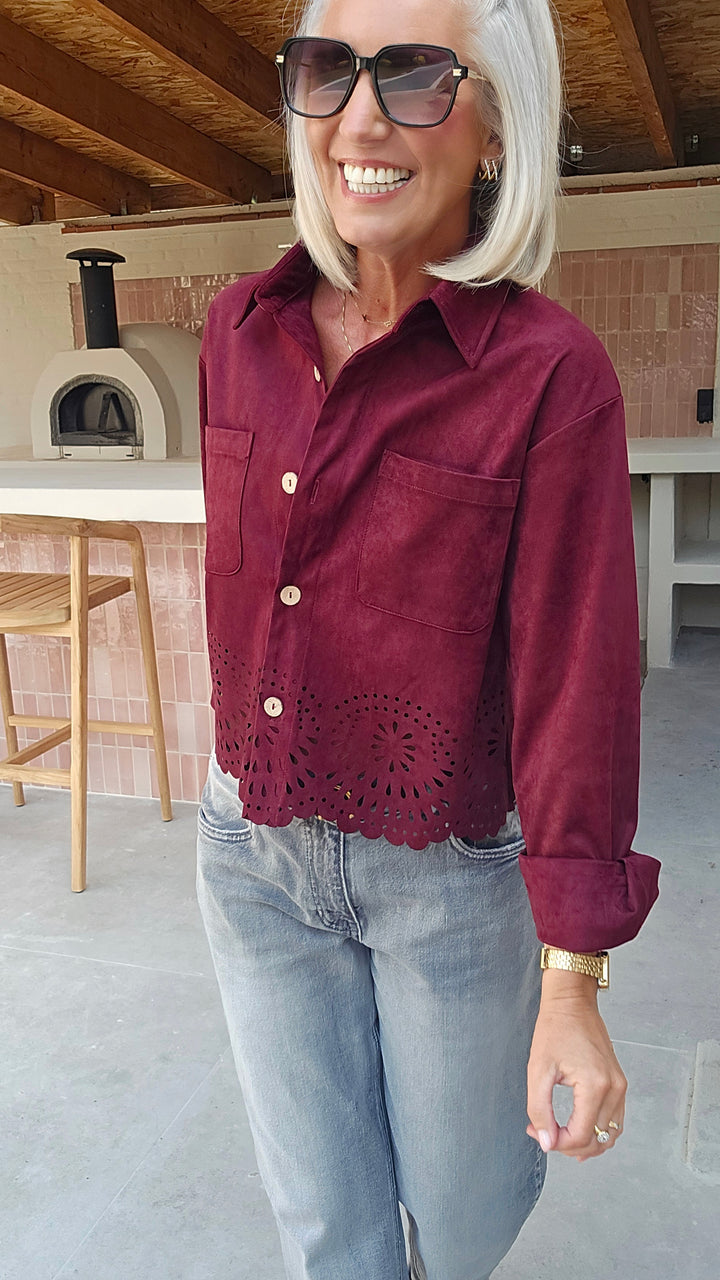 EMMY suede jacket