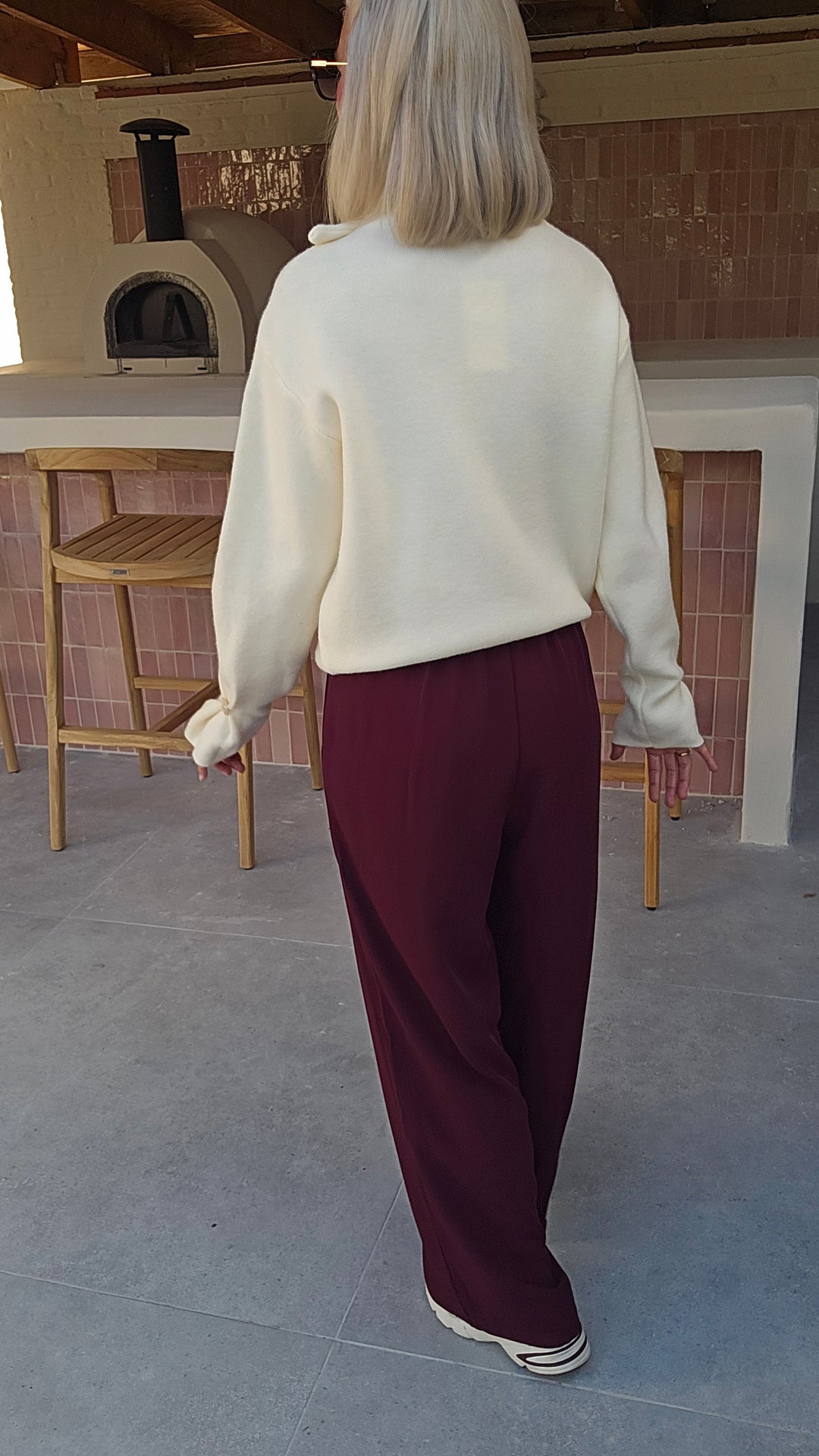 LAURIE knit ecru