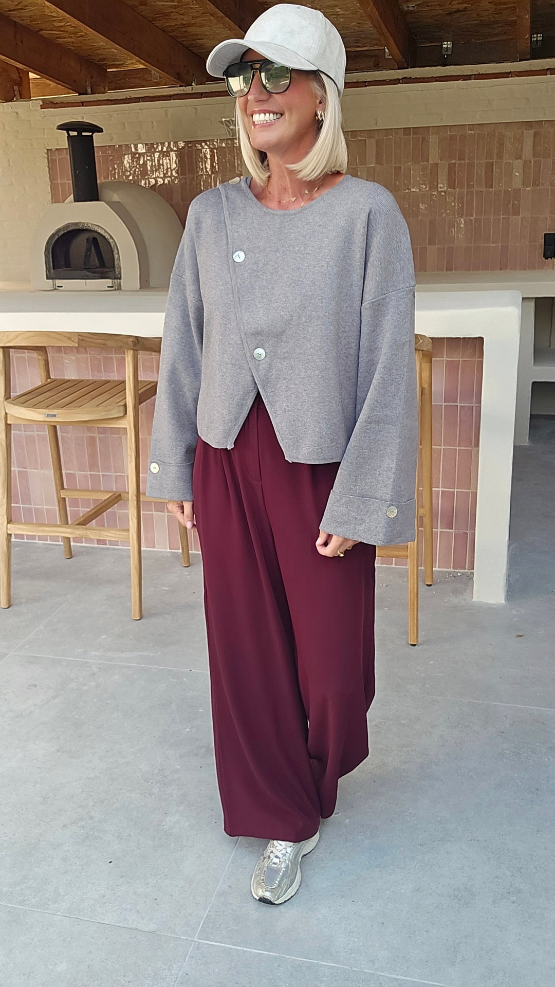 MELODY knit grey