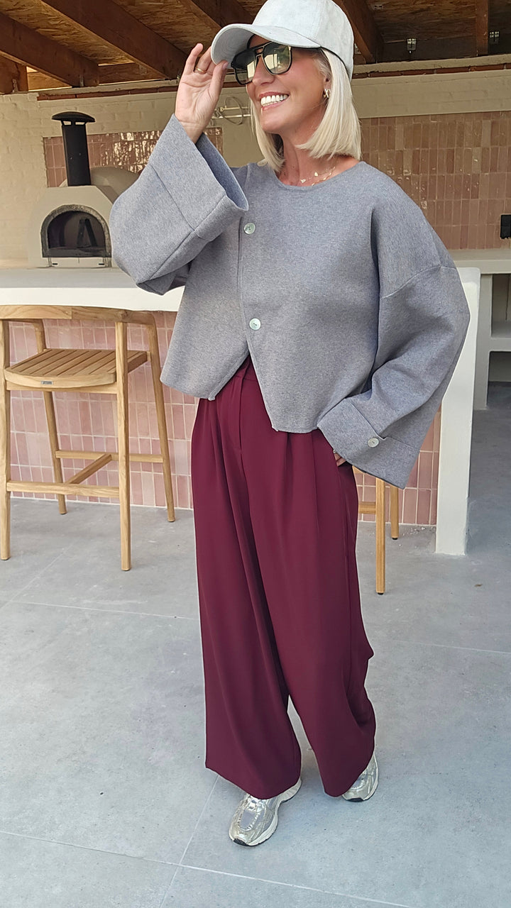 MELODY knit grey