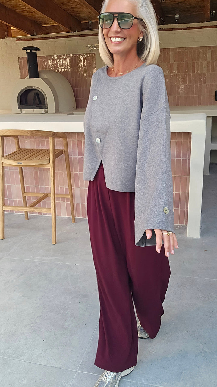 MELODY knit grey