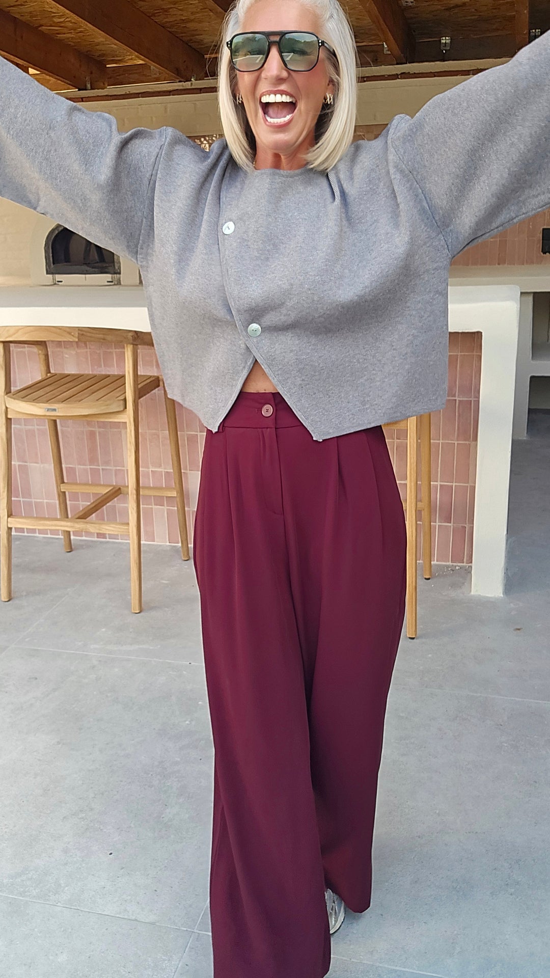MELODY knit grey