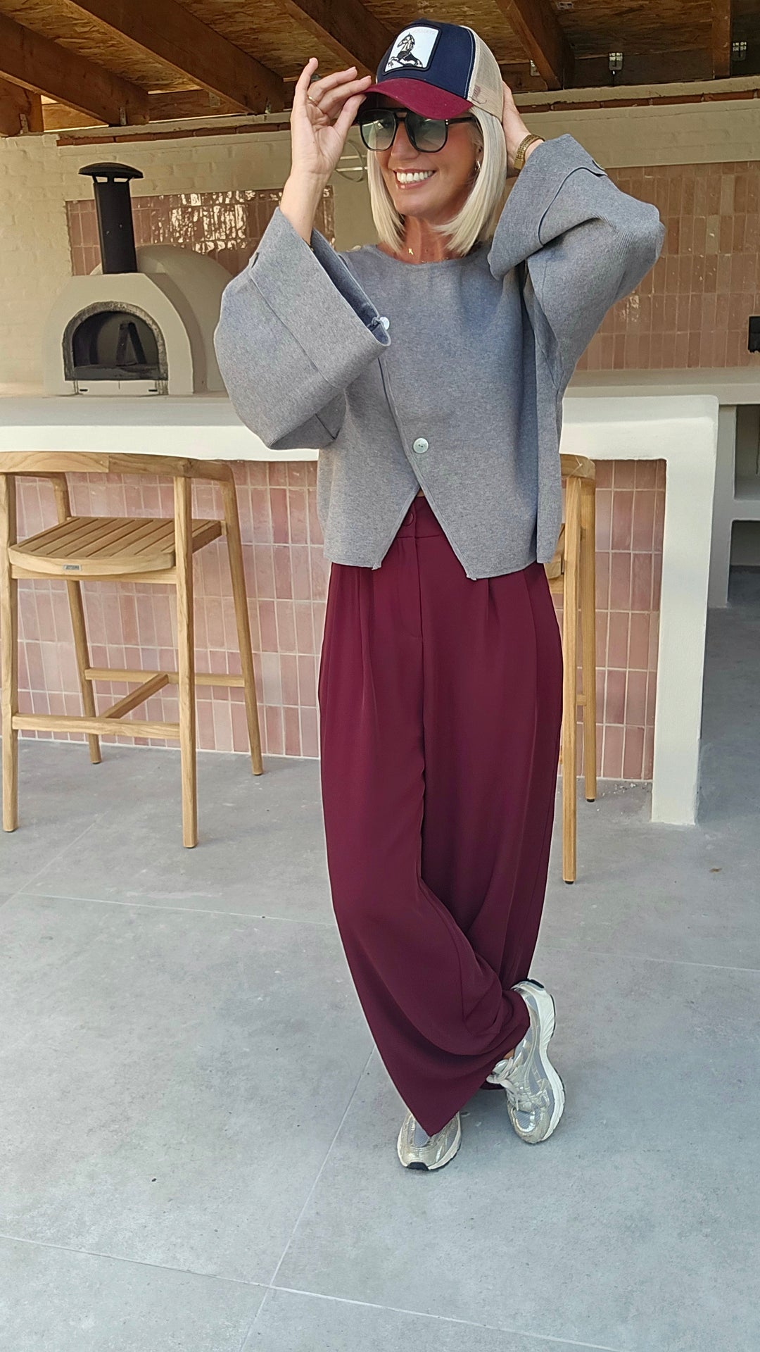 MELODY knit grey