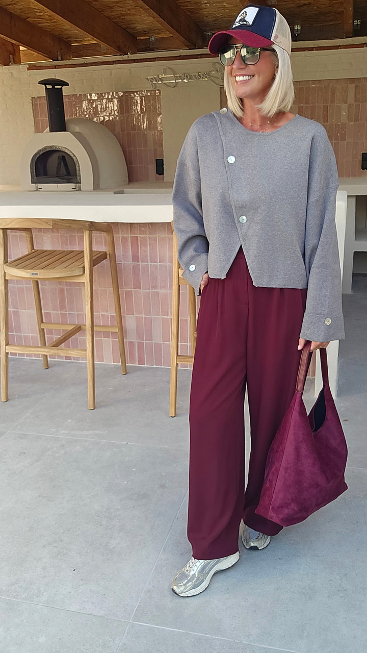 MELODY knit grey