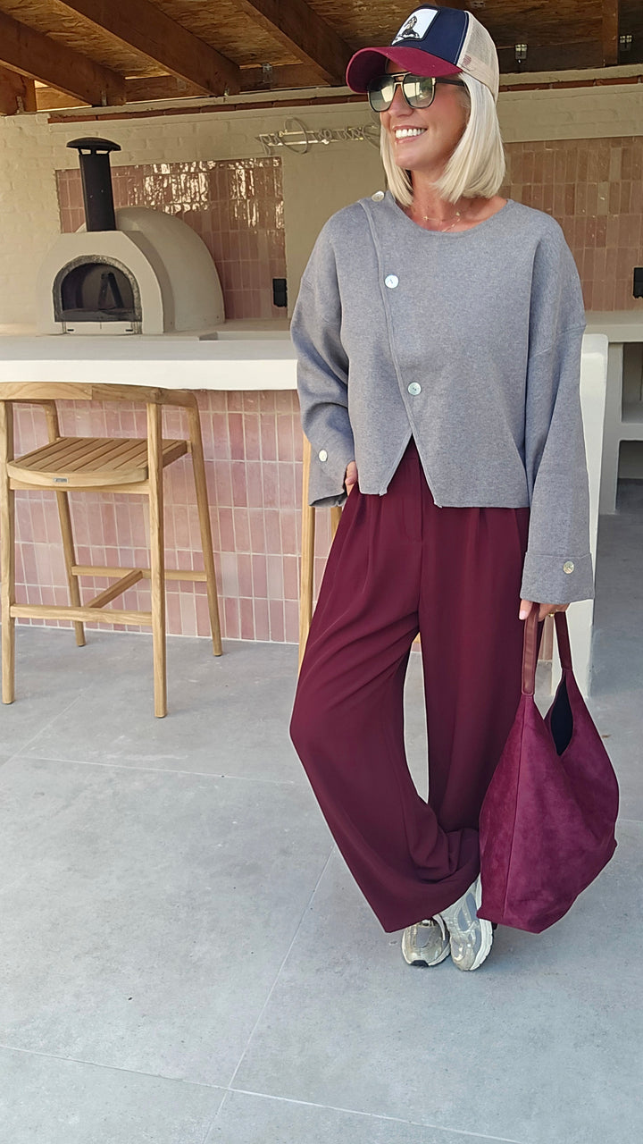 MELODY knit grey