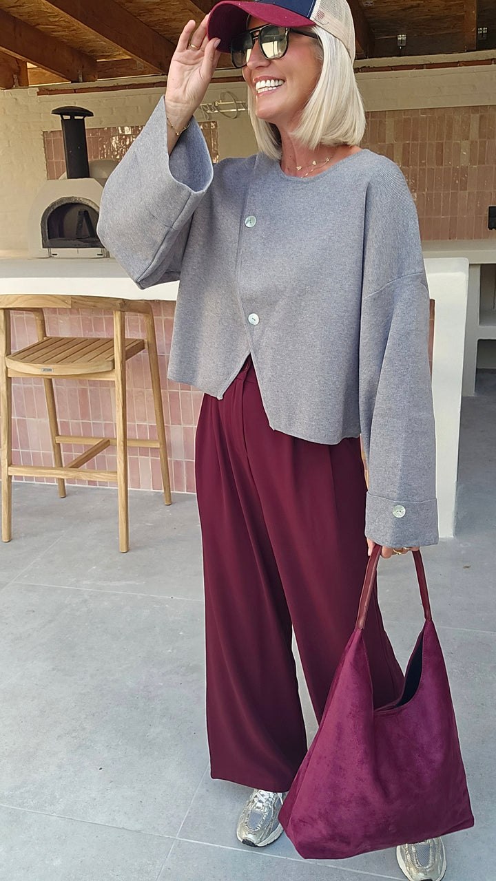 MELODY knit grey