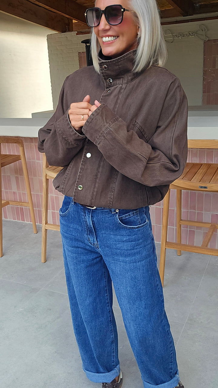 APOLLINE jacket chocolat