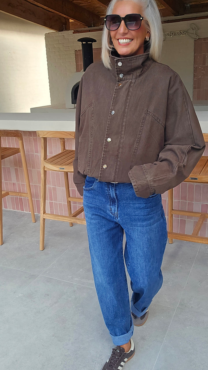 APOLLINE jacket chocolat