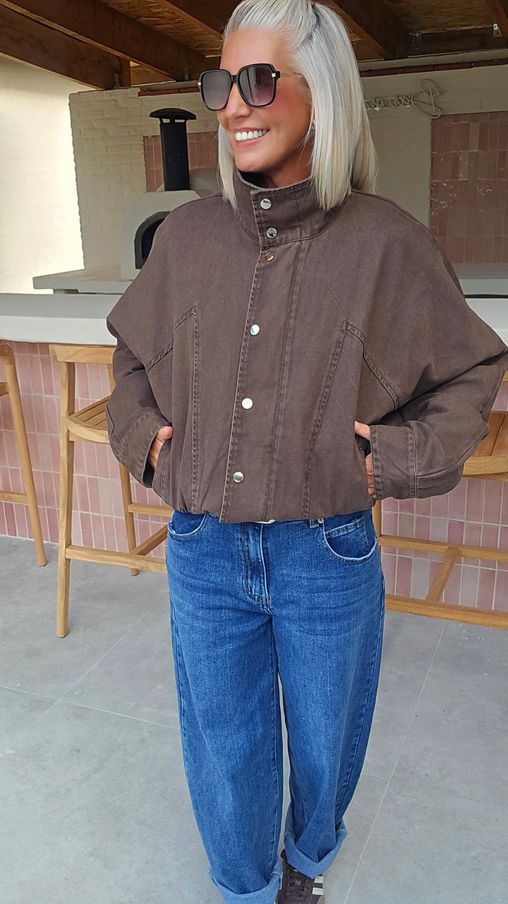 APOLLINE jacket chocolat