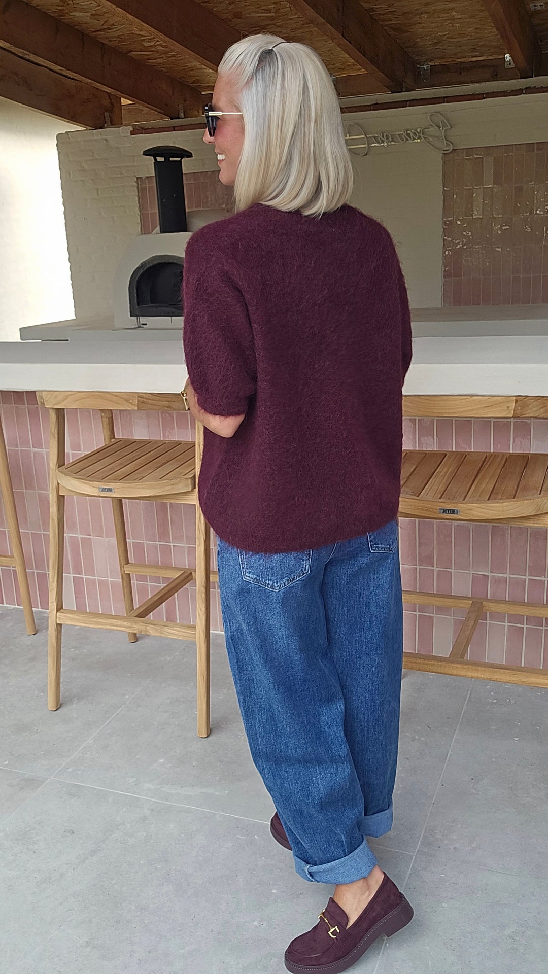EMMA knit burgundy