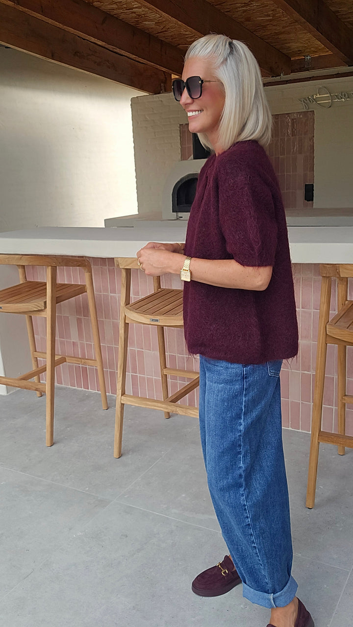 EMMA knit burgundy