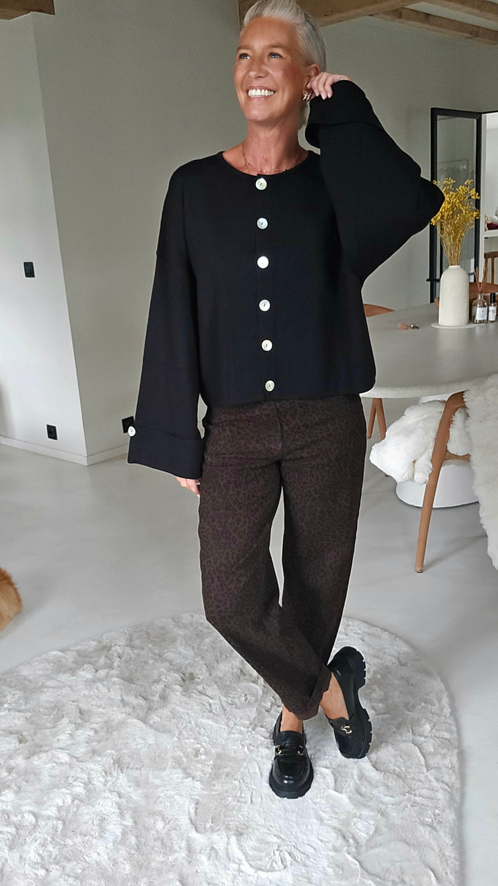 MILEY cardigan black