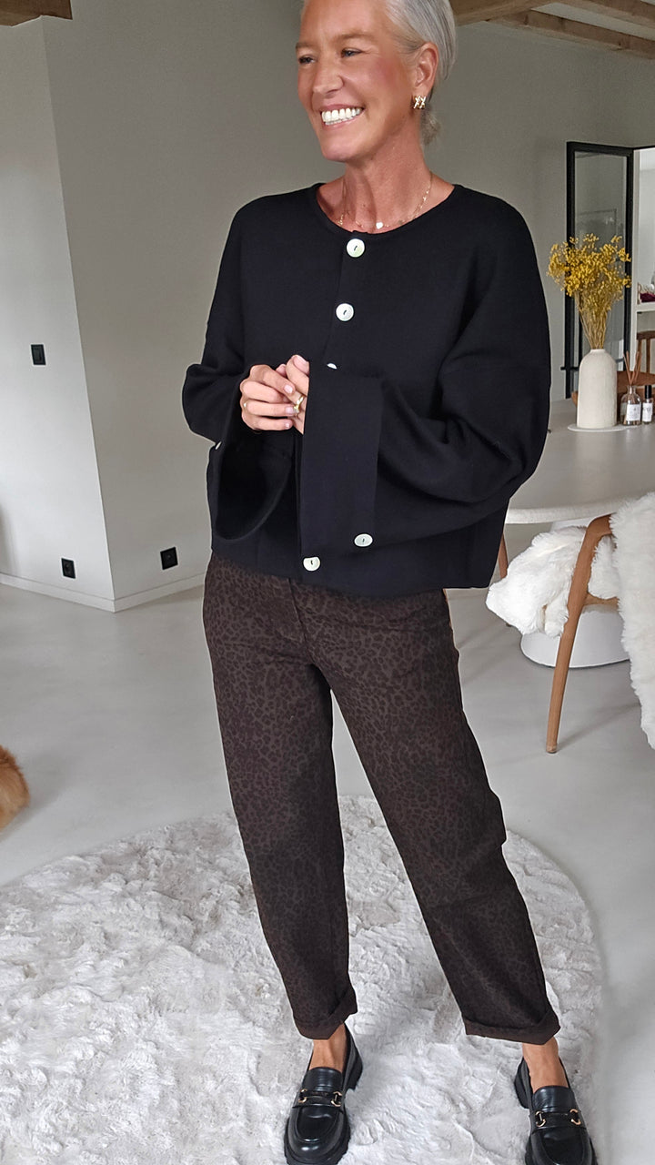 MILEY cardigan black