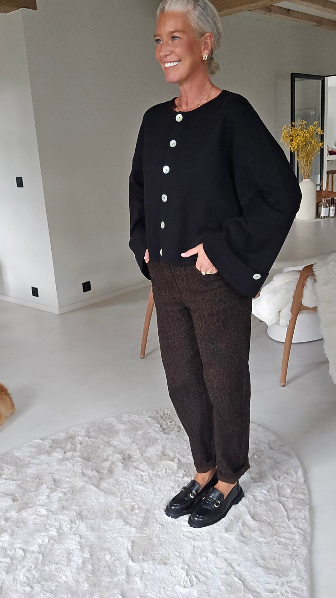 MILEY cardigan black