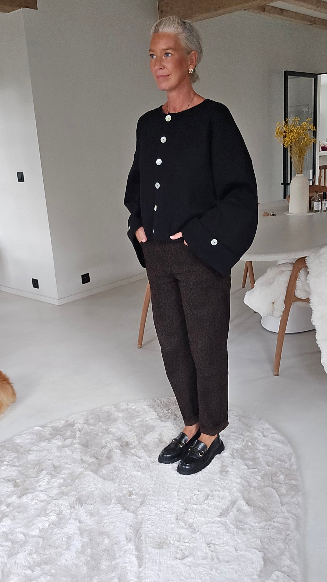 MILEY cardigan black