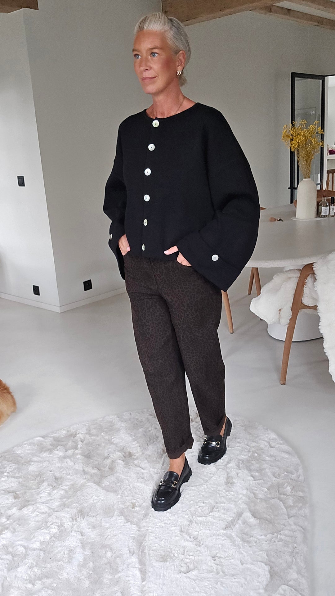 MILEY cardigan black